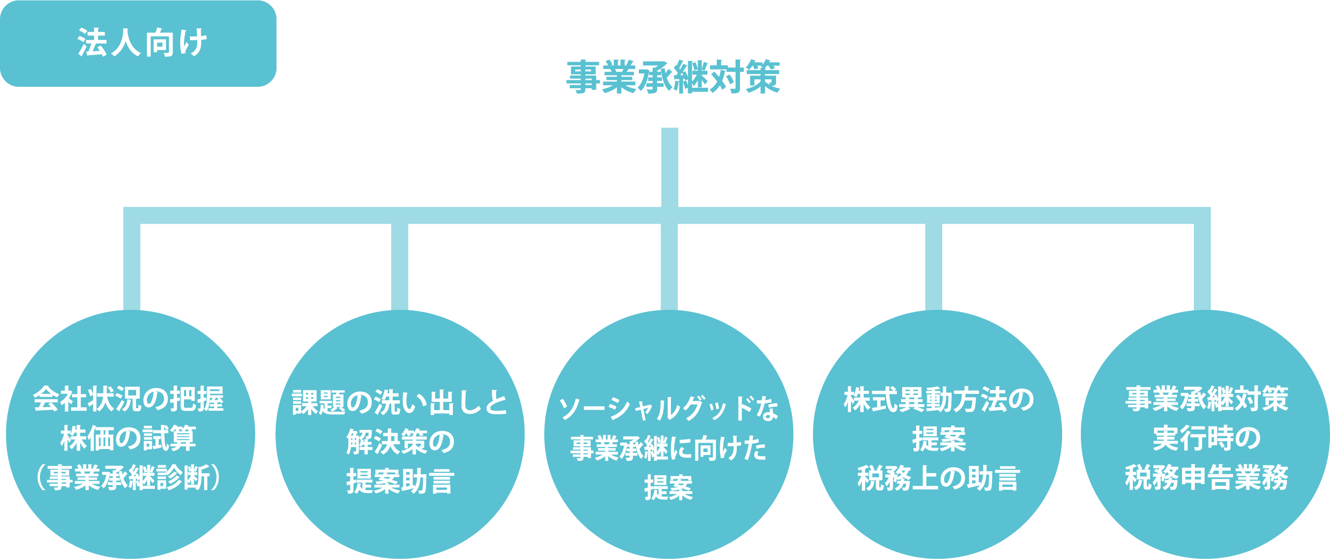 法人向け　事業承継対策